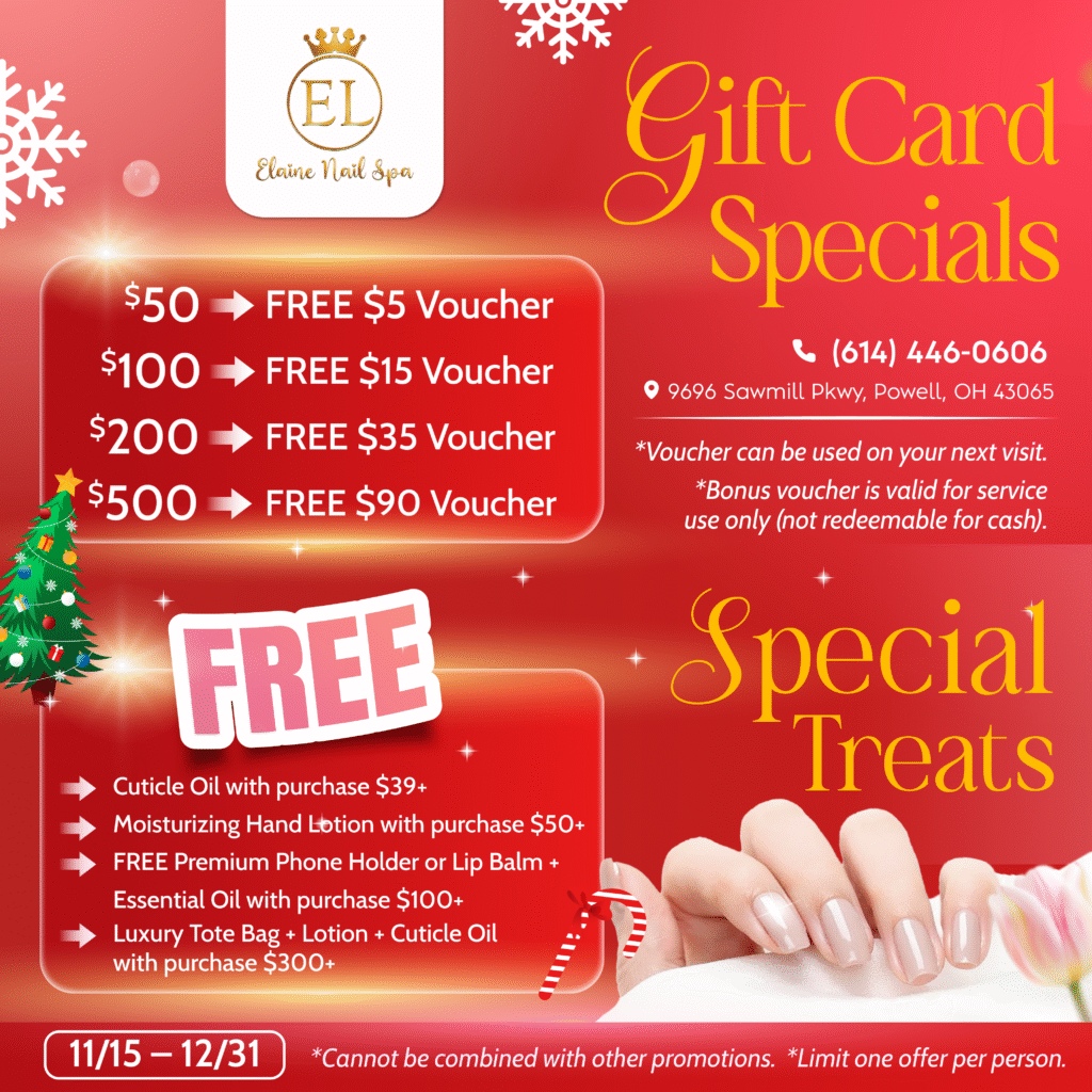 43065SE1 PROX3 Elaine Nail Spa post promo 13-10